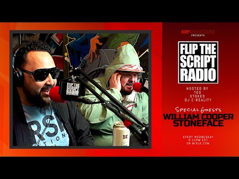 William Cooper & Stoneface Freestyle, Episode 114, on Flip The Script Radio