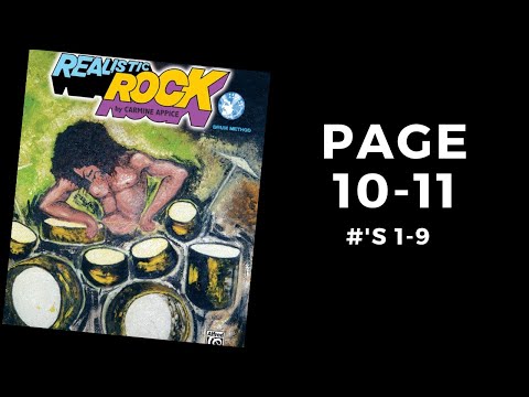 Realistic Rock Page 10 - 11 #'s 1 9
