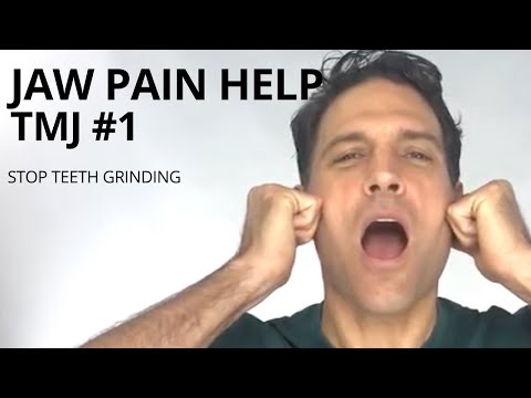 TMJ Exercises #1 - Jaw Pain Help - Teeth Grinding