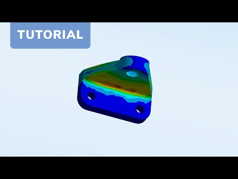CADFEM Tutorial Nr. 1 - Statik: Berechnung von Spannung & Verformung mit ANSYS®Workbench™