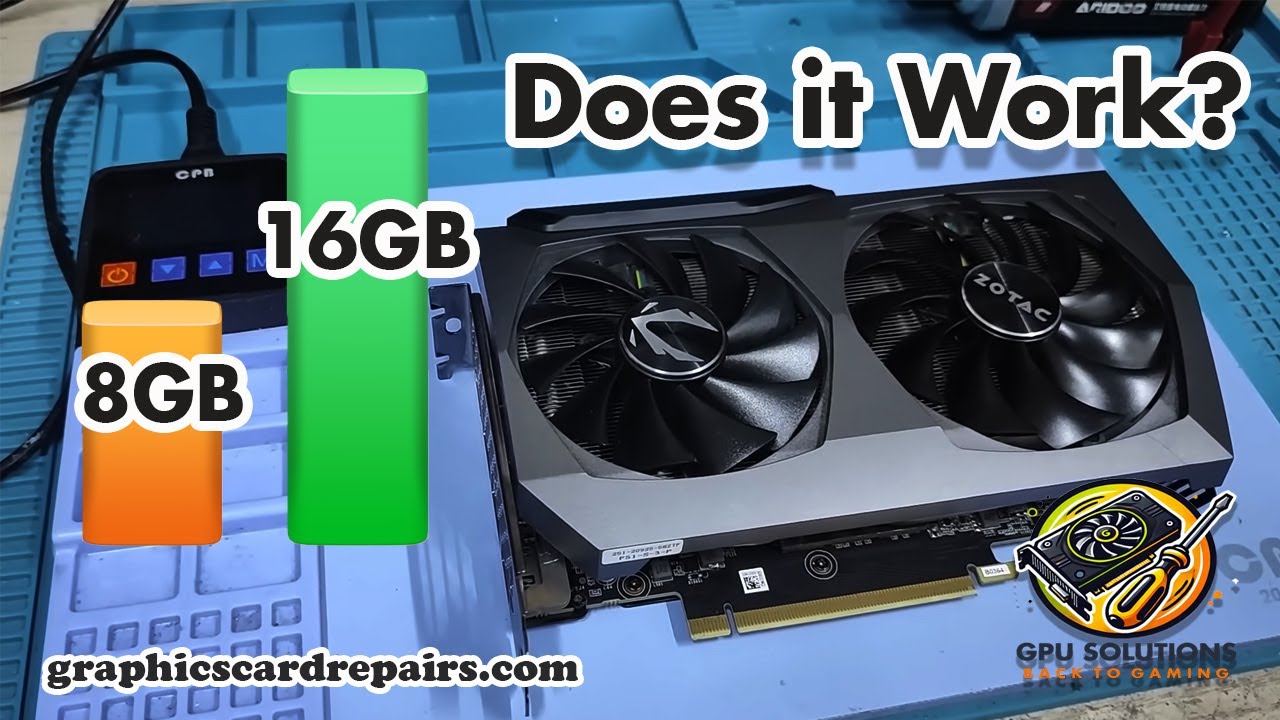 Upgrading My RTX 3070 from 8GB to 16GB: Is It Worth It? -  Part 1