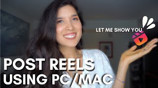 How To Upload Reels On Instagram From Computer- even without IG REELS feature