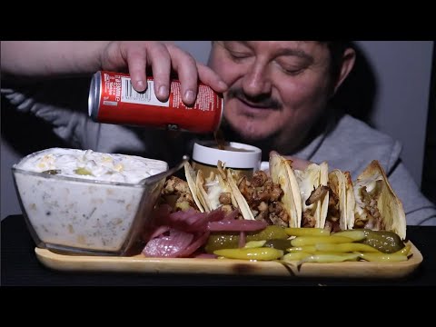 ||BEST OF  ASMR MUKBAG|| TACO #neromasmr