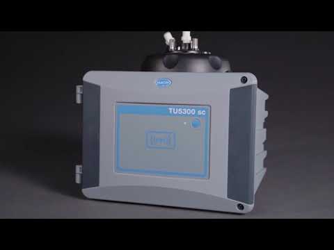 Hach TU5300 sc Low Range Laser Turbidimeter with Automatic Cleaning Module, System Check and RFID, LXV445.99.33112