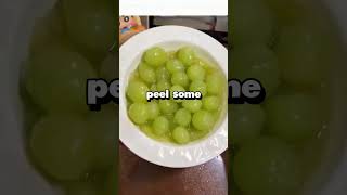 🍇❄️ This Sprite + Grapes Combo Is Breaking the Internet 😱🔥 #foodhack #shorts