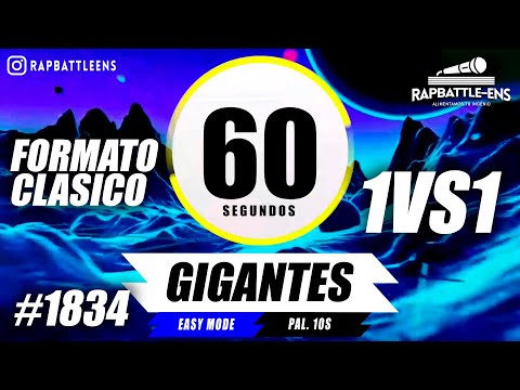 🎤 Formato FMS 1VS1 🔥 Base de Rap Para Improvisar Con Palabras | ENTRENAMIENTO FMS #1834
