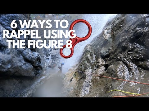 6 ways to rappel like a pro using the figure 8 - CANYONEEERS' TECH TUESDAY #2