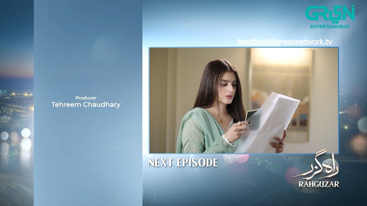 Rahguzar Episode 45 ( Teaser ) 4th June 2026 | Hira Mani - Mohib Mirza | Green TV Entertainment