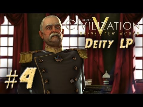 Civilization 5 Brave New World Let's Play Germany Deity - Part 4