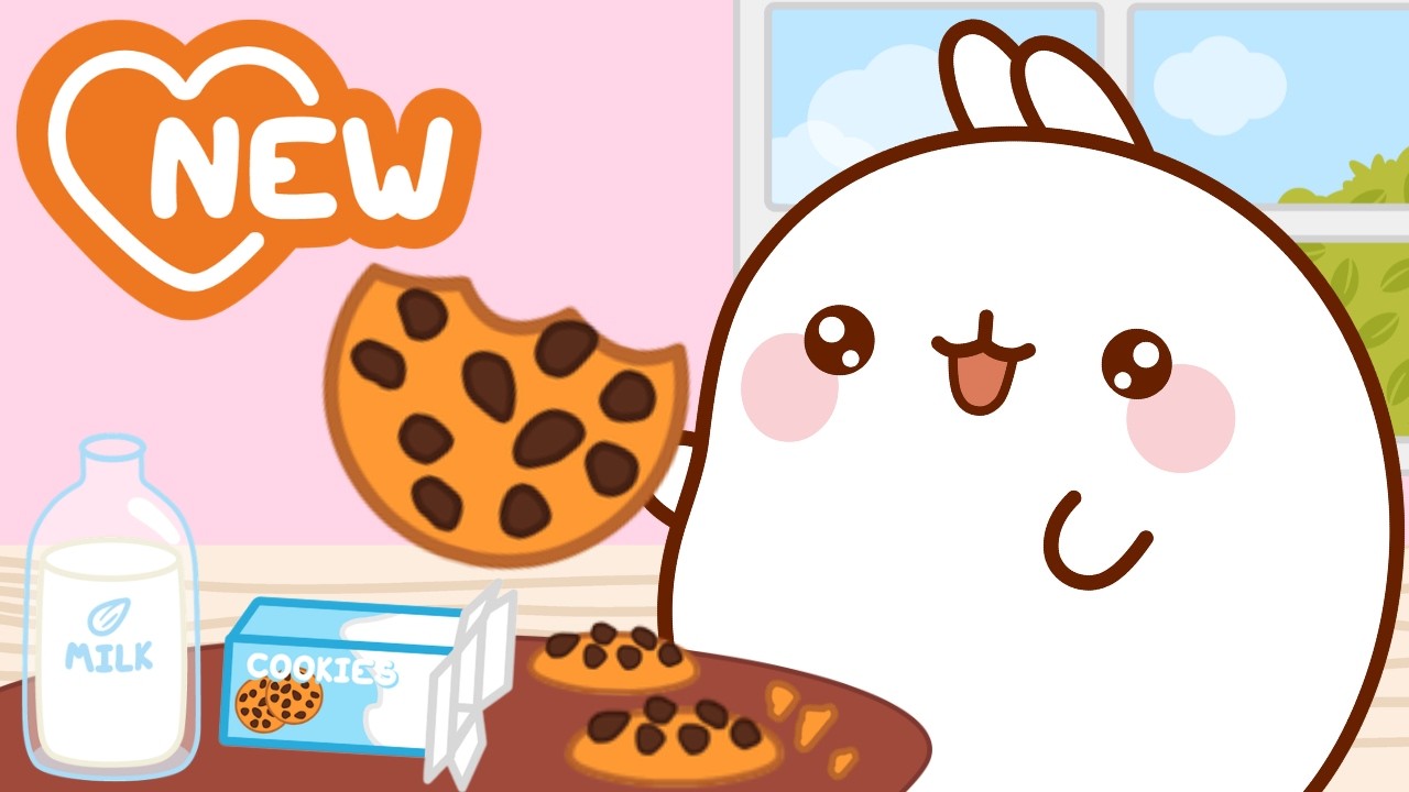The Biggest Cookie Ever! 🍪✨ Molang’s Sweet Baking Adventure