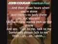 John Cougar: Hand To Hold On To 