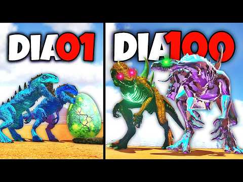 A História dos Bebês Godzilla Em Busca do Antidoto Pra Mãe Envenenada! ARK DINOSSAURO