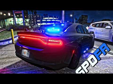 GTA 5 LSPDFR | South Fulton PD Slicktop Charger Gang Unit Patrol | Friday Night Shift
