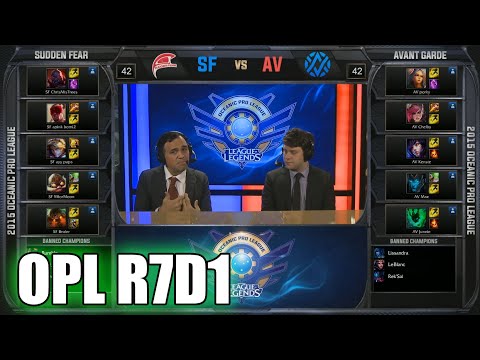 Sudden Fear vs Avant Garde | Round 7 Day 1 Oceanic Pro League Spring 2015 | SF vs AV