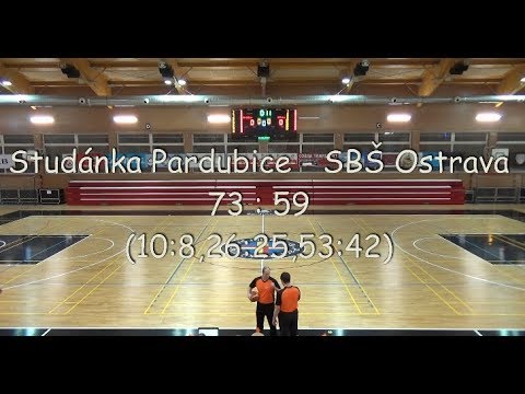 2017 1208 Basket U19 Extraliga U19 _ Studánka Pardubice - SBŠ Ostrava