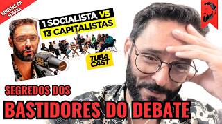 ESTÁ NO AR MEU DEBATE CONTRA 13 "CAPITALISTAS": CURIOSIDADES DOS BASTIDORES