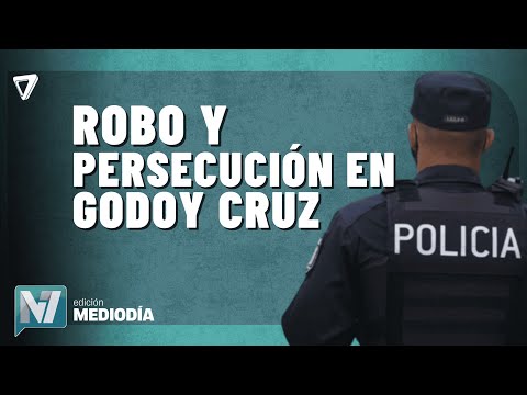 PERSECUCIÓN policial en Godoy Cruz terminó con cuatro DETENIDOS