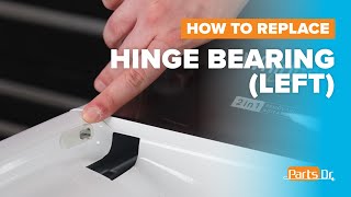 How to Replace Hinge Bearing (Left) Part # W11638180 on Your Whirlpool Maytag Amana Washer