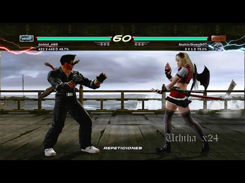 L7 40_7 Kazuya Mishima (darkiel_el69) vs Lili Rochefort ( Uchiha x24 ) - Tekken 6 PS3 Online
