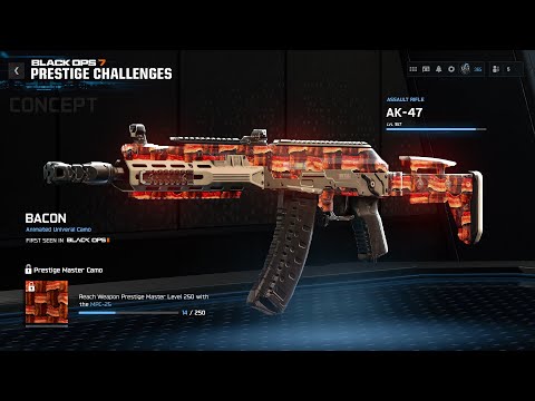 NEW Black Ops 7 Camo Unlock Challenges… (Mastery & Prestige Rewards)