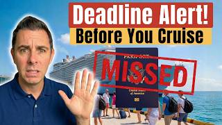 The Biggest Cruise Mistakes Happen Before You Even Board (Don't Skip These Deadlines)