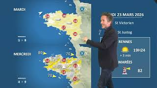 Illustration de l'actualité La météo de votre lundi 23 mars 2026