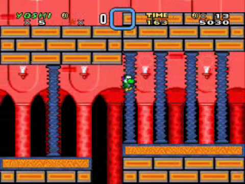 SMW Custom Castle Tileset Test
