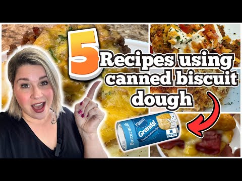 5 MIND-BLOWING CANNED BISCUITS Recipes That you MUST TRY! | SIMPLE & AMAZING Recipes