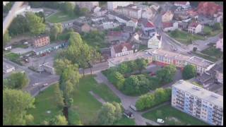preview picture of video 'Trzcianka z lotu ptaka (8) - Rzemieślnicza, Grunwaldzka, Kopernika, Rzeczna'