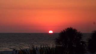 preview picture of video 'Sunset at St. Pete's Beach  05-22-14'
