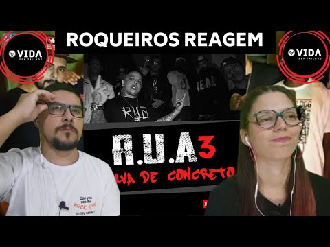 Rockeiros reagem a RAP - Nocivo Shomon R.U.A 3 - Respetáculo Vida Sem Trilhos REACT VST