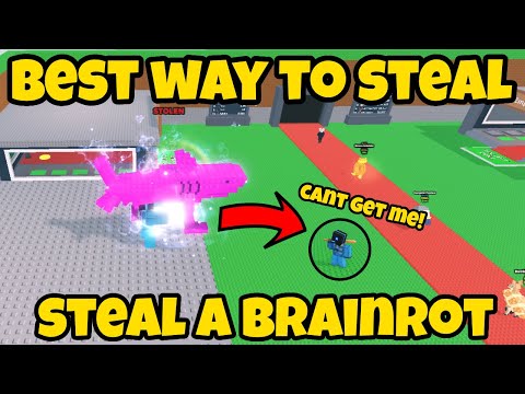 🤯BEST STEALING STRATEGIES IN STEAL A BRAINROT ROBLOX!!!! *EASY*