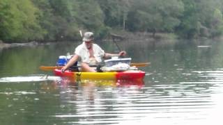 preview picture of video 'Kayak Fish and Camp - Chattahoochee Bend State Park to Franklin GA 2012'