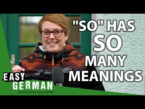 The 7 Meanings of 'So' in German | Super Easy German 187