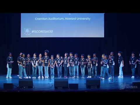 Seaton Elementary School Performs at the 2024 DC SCORES Eastside Poetry Slam