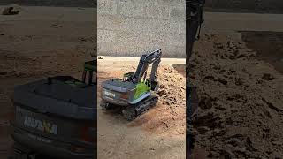 #kumari miniatures#rc excavator#automobile #22chennel#miniatureart #huina brand#rc
