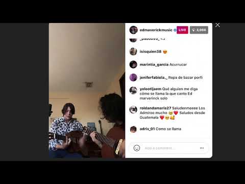 Nueva canción (sin nombre) de Daniel Quien ft Ed Maverick (en vivo)