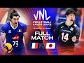 Japan Beating 2024 VNL Champions Japan Vs France Full Match Men S VNL 2023