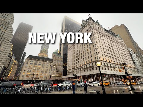 New York City LIVE Rainy Manhattan on Friday (February 20, 2026)