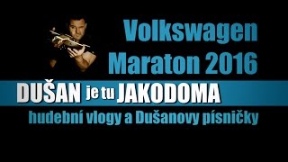 Video 4hod a 32min hrál nonstop na Maraton Praha 2016 muzikant DUŠAN j