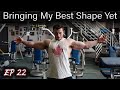JOURNEY TO THE STAGE EP 22 | ARM WORKOUT & POSING PRACTICE 6 WEEKS OUT
