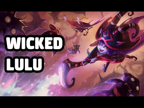 WICKED LULU SKIN SPOTLIGHT - LEAGUE OF LEGENDS