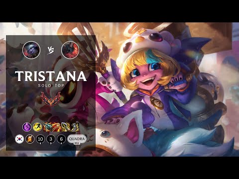 Tristana Top vs Aatrox - KR Grandmaster Patch 12.18