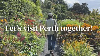 Join me for a day trip to Perth | Scotland Vlog