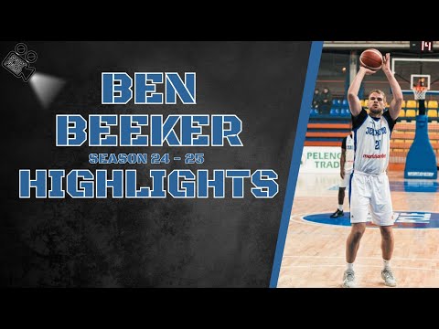 Ben Beeker #21 || KK Jedinstvo || Season 24 - 25 || Highlights