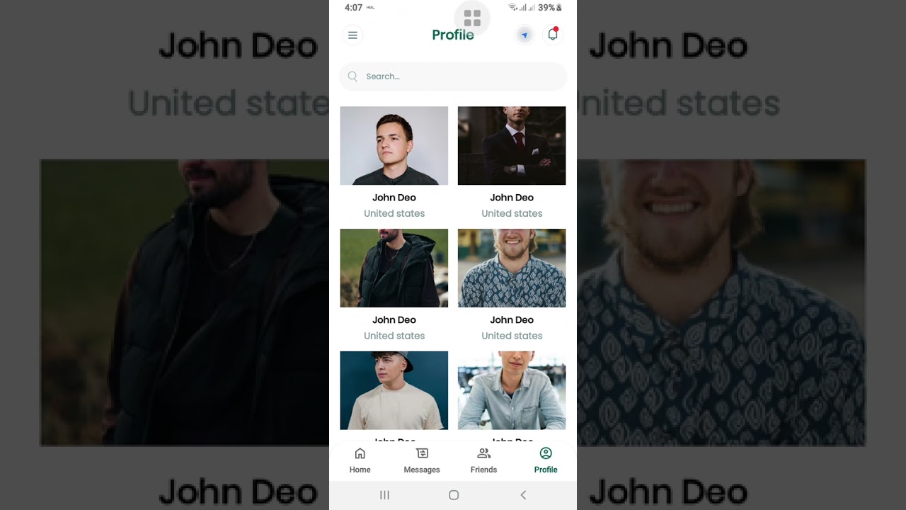 Social media app thumbnail