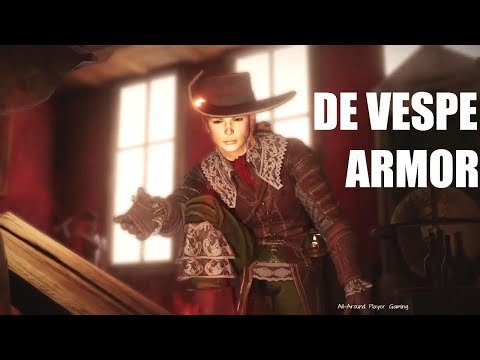 Greedfall De Vespe Armor is Great!! - De Vespe Conspiracy DLC - De Vespe Outfit - Gold Edition
