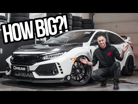 HOW BIG?! (FK8 BIG BRAKE KIT) | Dream Automotive