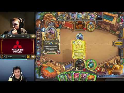 FroStee vs Staz ||《爐石戰記》大師職業賽 亞太區 第二季 - W4D1