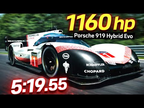 Thumbnail for Fastest Lap Record At Nurburgring By Porsche 919 Hybrid Evo Explained by Porsche 919 Hybrid